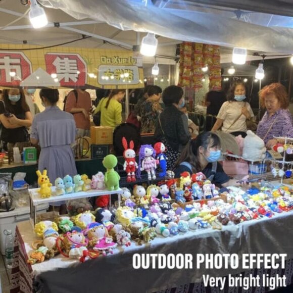 Outdoor / Indoor usb rechargable led bulb lantern high brightness with hook - Picture 5 of 6